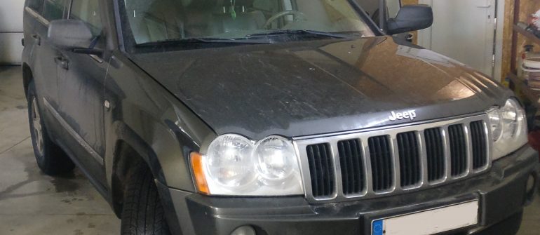 Jeep Grand Cherokee 3.0 CRD EGR programavimas