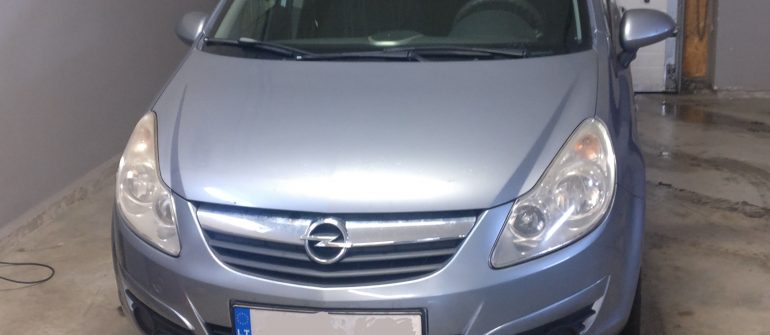 Opel Corsa 1.3CDTI EGR programavimas