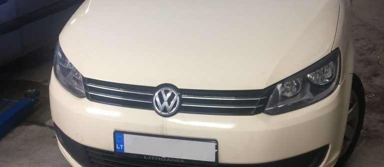 Volkswagen Touran 1.6TDI EGR programavimas