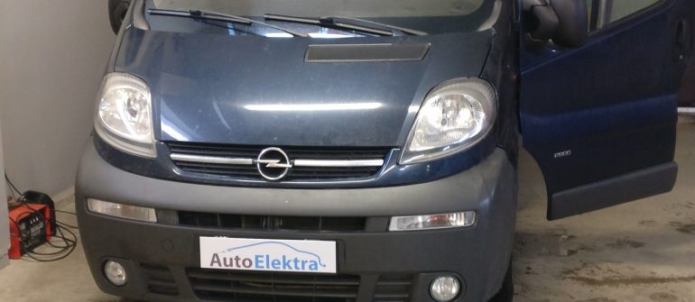 Opel Vivaro variklio galios didinimas