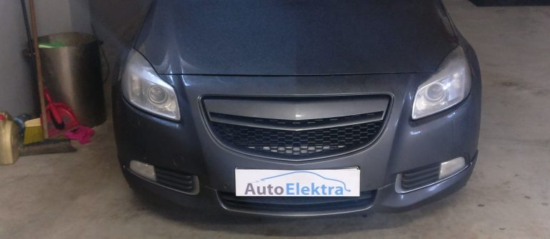 Opel Insignia 2.0CDTI DPF, EGR programavimas, elektrinių komponentų tvarkymas
