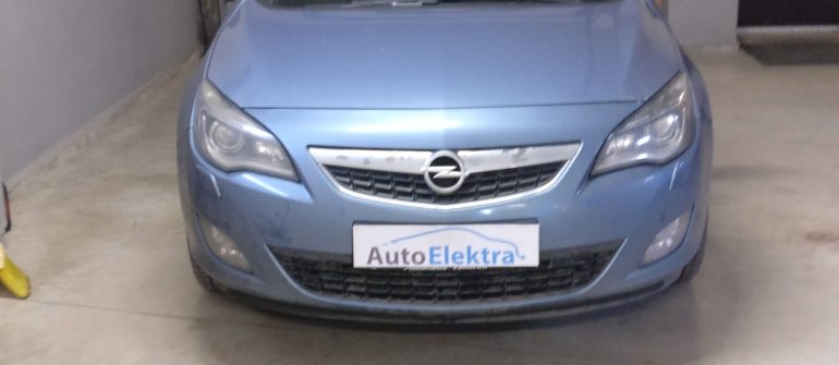 Opel Astra 2.0CDTi  EGR programavimas