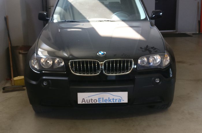BMW X3 2.0D DPF programavimas, sedynės užimtumo ir smūgio daviklių tvarkymas