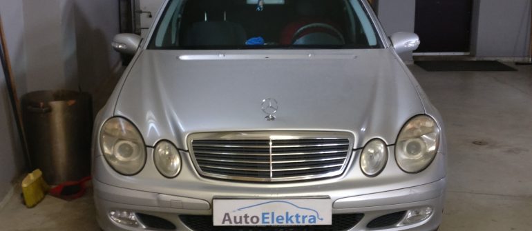 Mercedes-Benz E220 Airbag(SRS) darbai