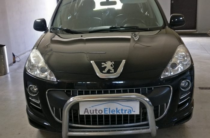 Peugeot 4007 2.2HDI TVA, EGR išmetimas