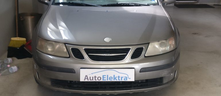 Saab 9-3 2.2TiD SCL užrakto tvarkymo darbai
