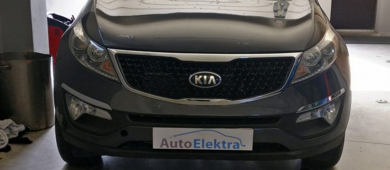 Kia Sportage 2.0 CRDi Crash data valymas