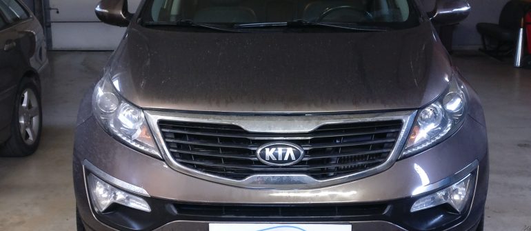 Kia Sportage 2.0CRDi Galios didinimas