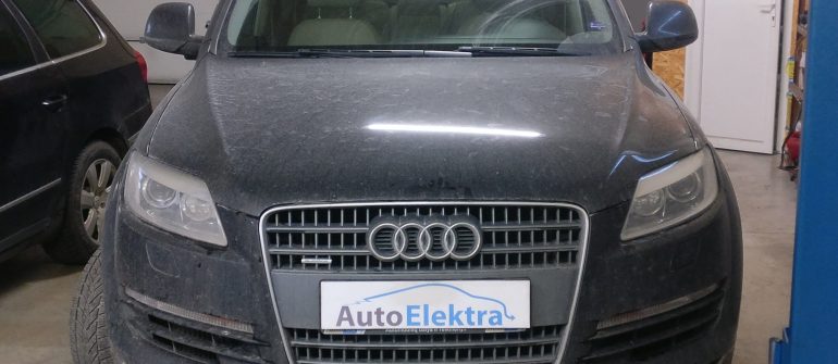 Audi Q7 3.0TDI Vairo užrakto išjungimas