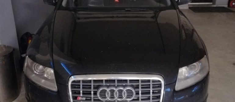 Audi A6 3.0TDI Greičio dėžės pririšimas