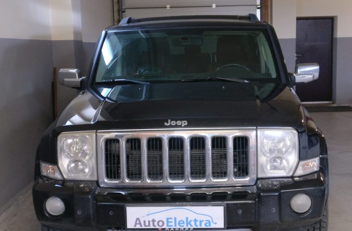 Jeep Commander 3.0CRD Swirl sklendės progamavimas