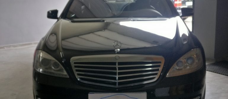 Mercedes-benz S500 5.5 4Matic Orinės pakabos auksčio kalibravimas