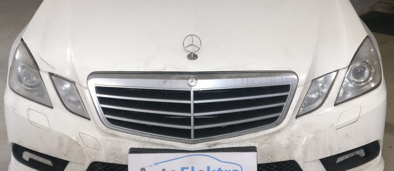 Mercedes Benz E300 3.0D EGR, DPF programavimas, galios didinimas, agility rėžimo programavimas