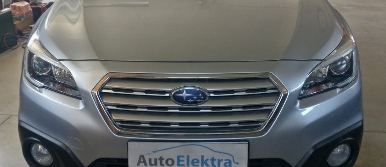 Subaru Forester 2.5i EVAP, priekinių grotelių programavimas