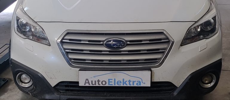 Subaru Forester 2.0D DPF, išmetamųjų dujų sklendės programavimas
