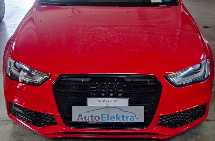 Audi S4 3.0TFSI Radijo grotuvo component protection išjungimas