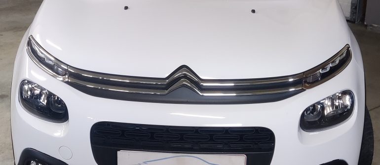 Citroen C3 1.2 Airbag crash data valymas