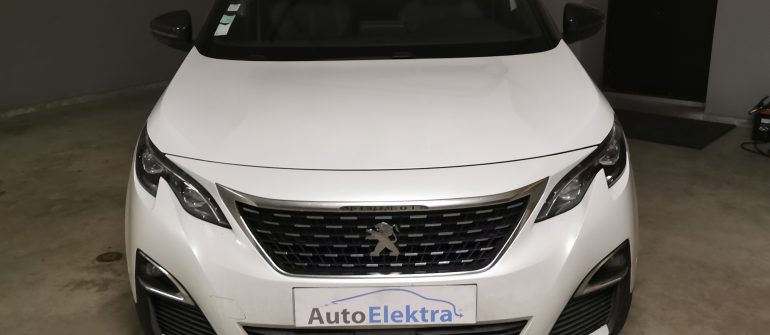 PEUGEOT 3008 1.6HDI SCR Programavimas