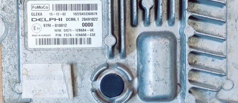 Ford Mondeo 2.0D ECU Delphi dcm 6.1 klonavimas