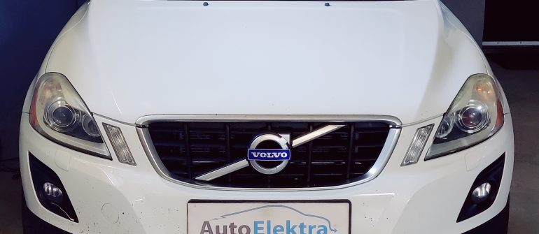 Volvo XC60 2.4D Purkštukų pririšimas, skydelio ir multimedijos kalbos keitimas