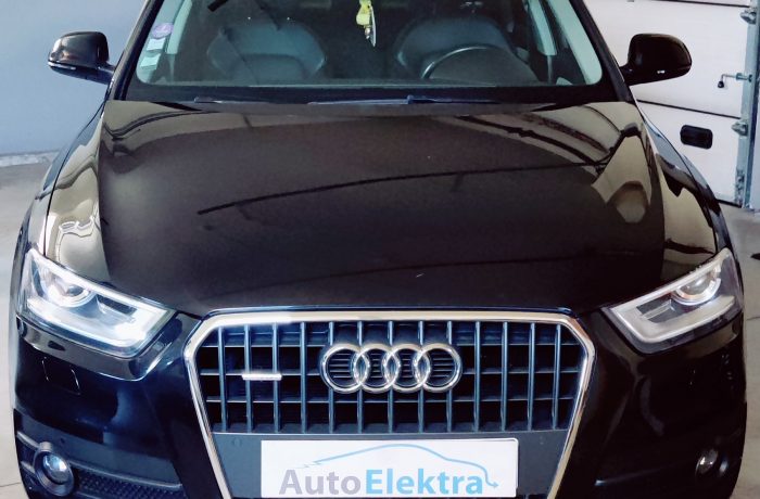 Audi Q3 2.0TFSI Swirl sklendžių programavimas