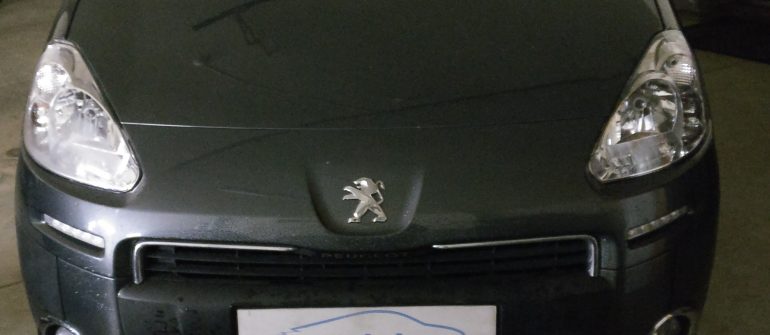 Peugeot Partner 1.6HDI Airbag crash data programavimas