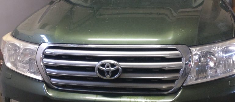 Toyota Land Cruiser EGR vožtuvo programavimas