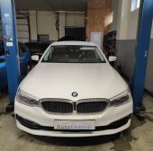 BMW 520 2.0D Pedestrian protection, parktronikų taisymas