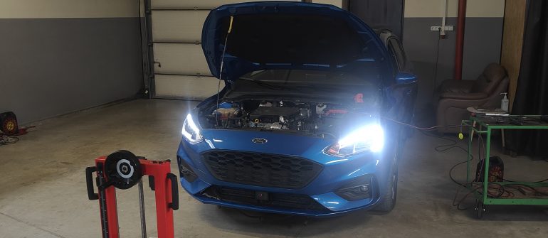 Ford Focus 1.5 TDCi C-CM cruise control module pririšimas, kalibravimas
