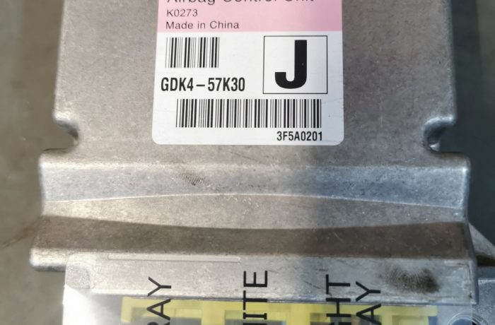 Mazda 6 Airbag crash data valymas