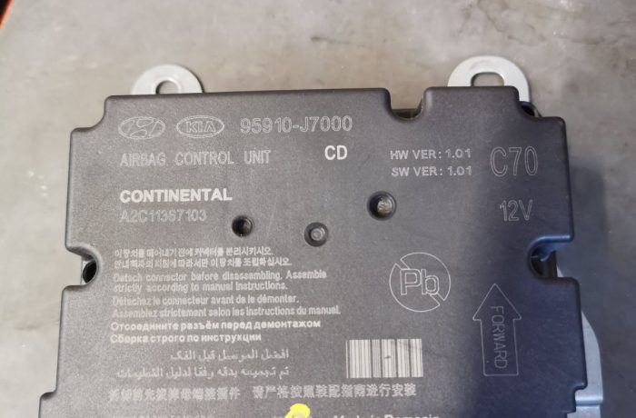 Kia Ceed  Airbag crash data programavimas