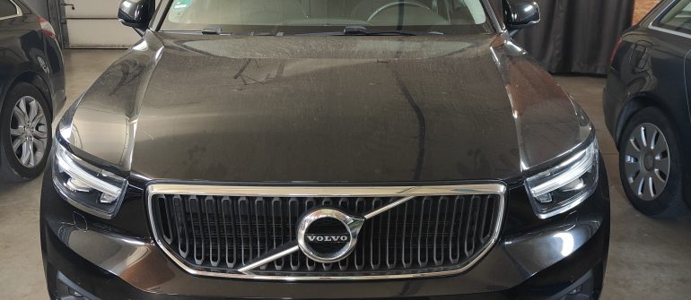 Volvo XC40 D3 Airbag bloko crash data valymas