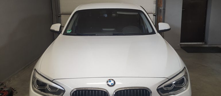 BMW 116D F20 1.5D EGR vožtuvo veikimo koregavimas