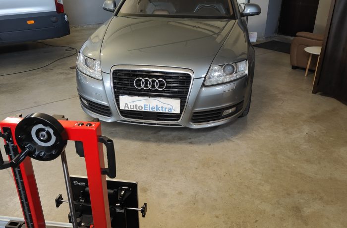 Audi A6 3.0 TDI Distroniko kalibravimas