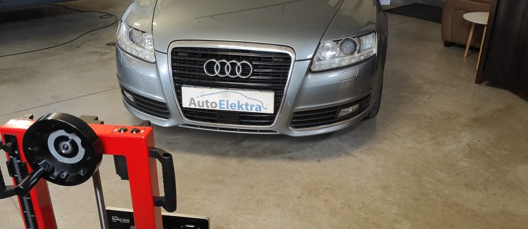 Audi A6 3.0 TDI Distroniko kalibravimas