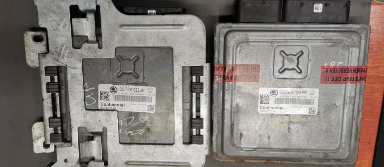 Volkswagen Siemens Simos PCR 2.1 variklio valdymo kompiuterio klonavimas