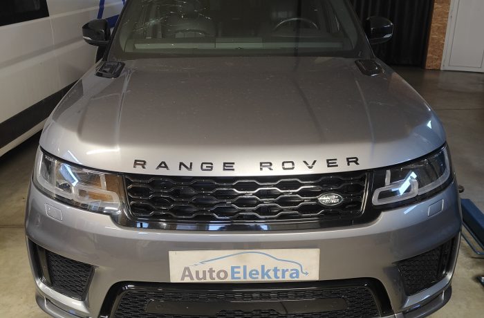 Land Rover Range Rover Sport 3.0 EGR vožtuvo programavimas, airbag crash data valymas