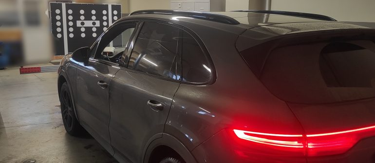 Porsche Cayenne 3.0 Priekinio stiklo kameros kalibravimas