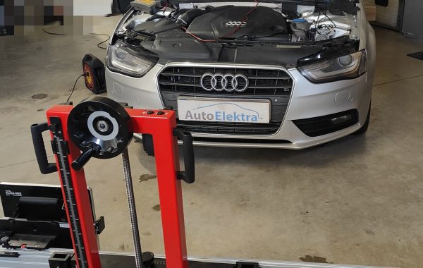 Audi A4 3.0TDI ACC radaro kalibravimas