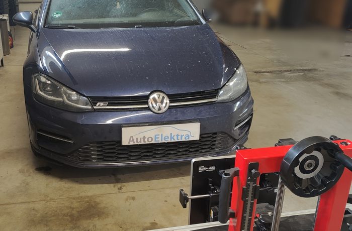 Volkswagen Golf distroniko kalibravimas