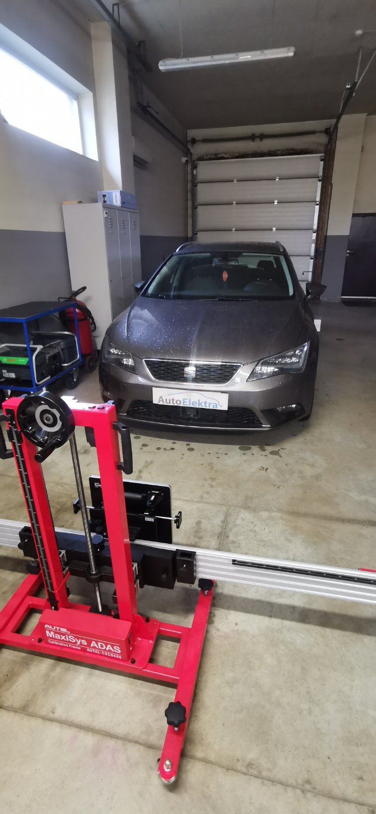 Seat Leon ACC distroniko/radaro kalibravimas