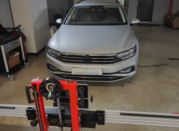 Volkswagen Passat ACC radaro kalibravimas