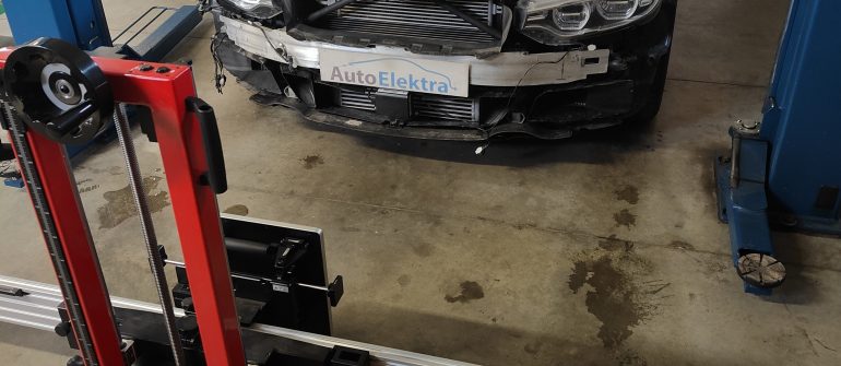 BMW 435i ACC distroniko kalibravimas