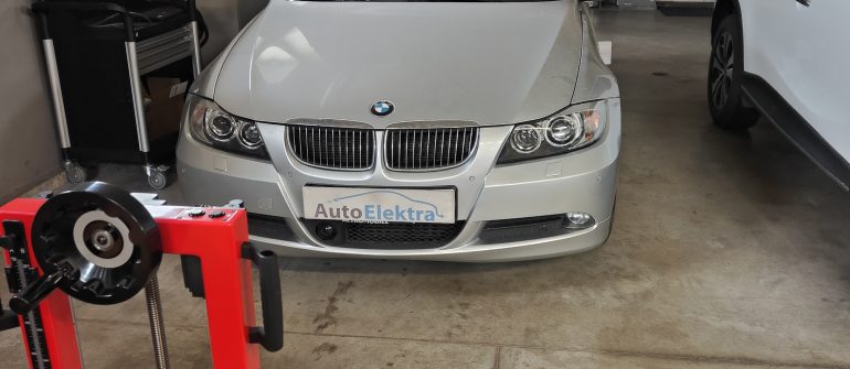 BMW 330D ACC dsitroniko kalibravimas
