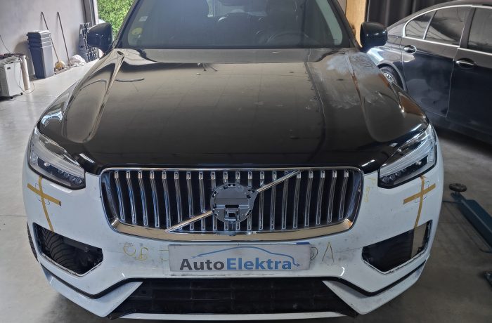 Volvo XC90 Airbag bloko crash data valymas
