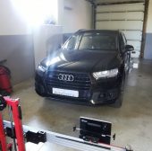 Audi Q7 ACC/Distroniko kalibravimas