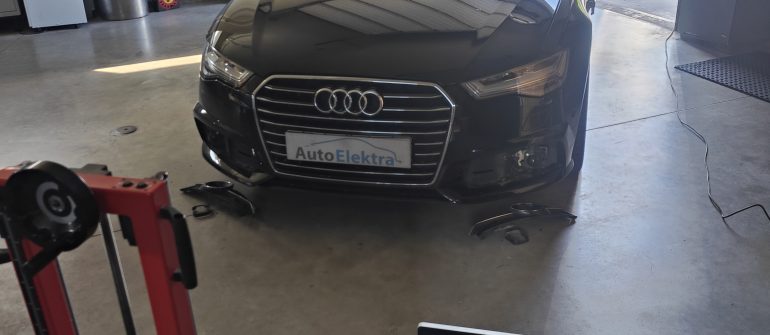 Audi A6  ACC/Distroniko kalibravimas