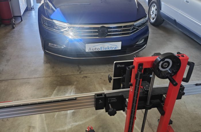 Volkswagen Passat ACC/Radaro kalibravimas