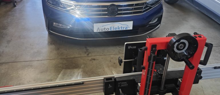 Volkswagen Passat ACC/Radaro kalibravimas