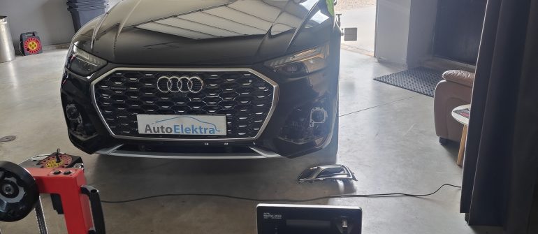 Audi Q5 Acc/Distroniko kalibravimas